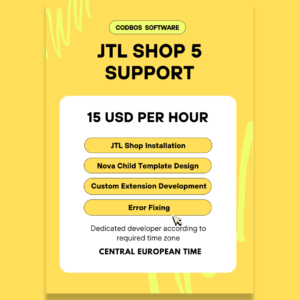 Best JTL Shop 5 hourly Support Plan
